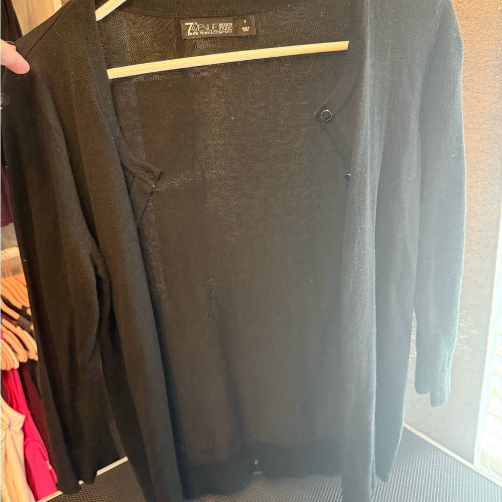 Size small navy cardigan
